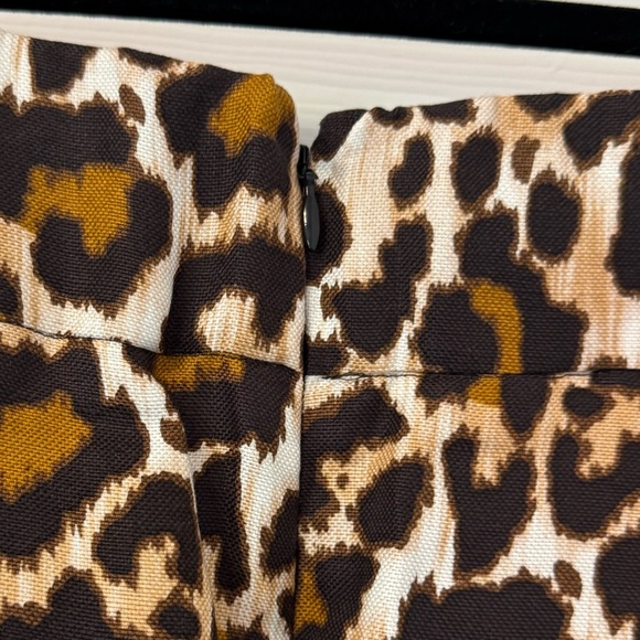 Leopard Print Women's Pencil Skirt J.Crew NWT - Picture 4 of 5